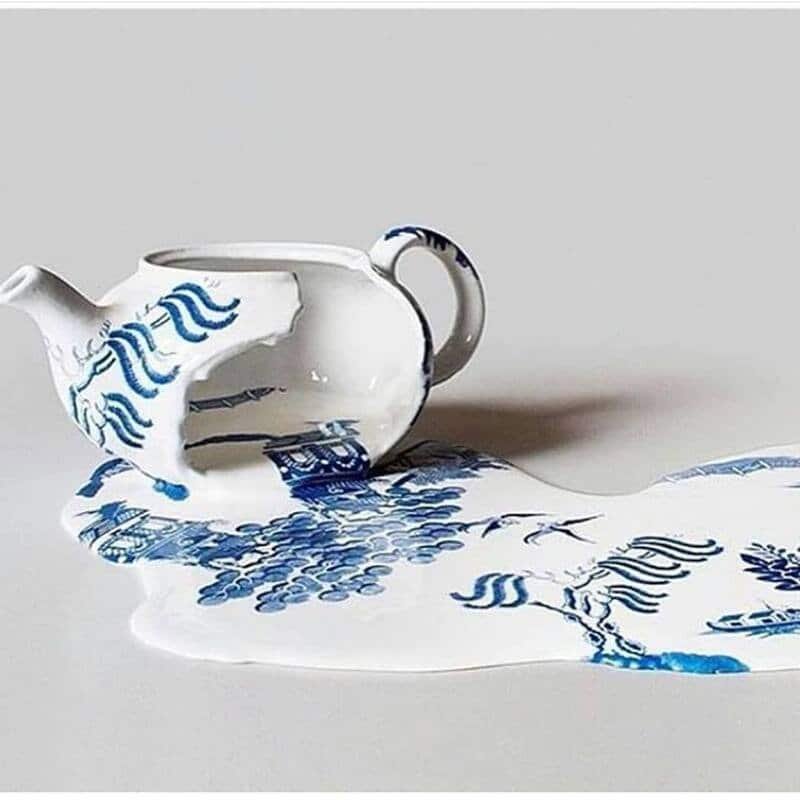 La femme qui faisait fondre la porcelaine