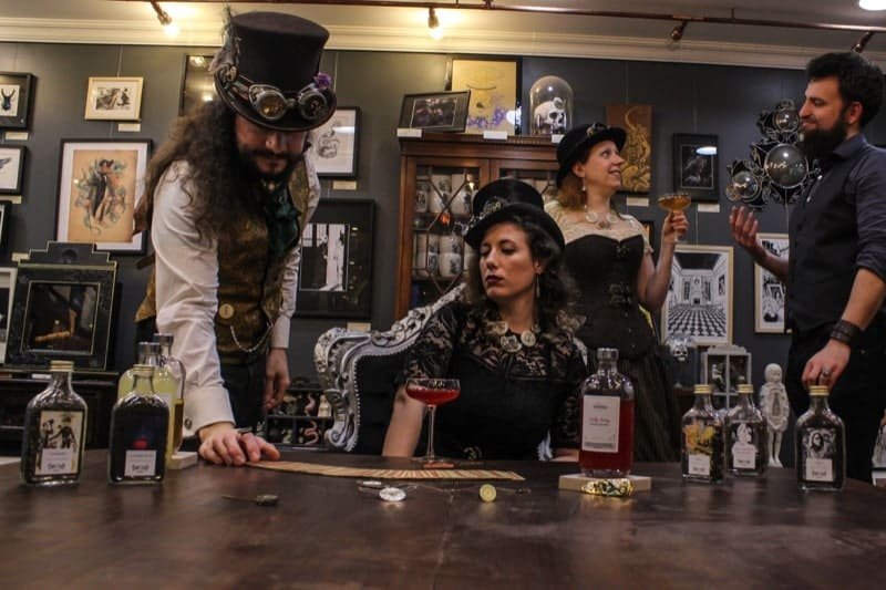 Shooting photo avec Cockteille et la Time Corp Gallery