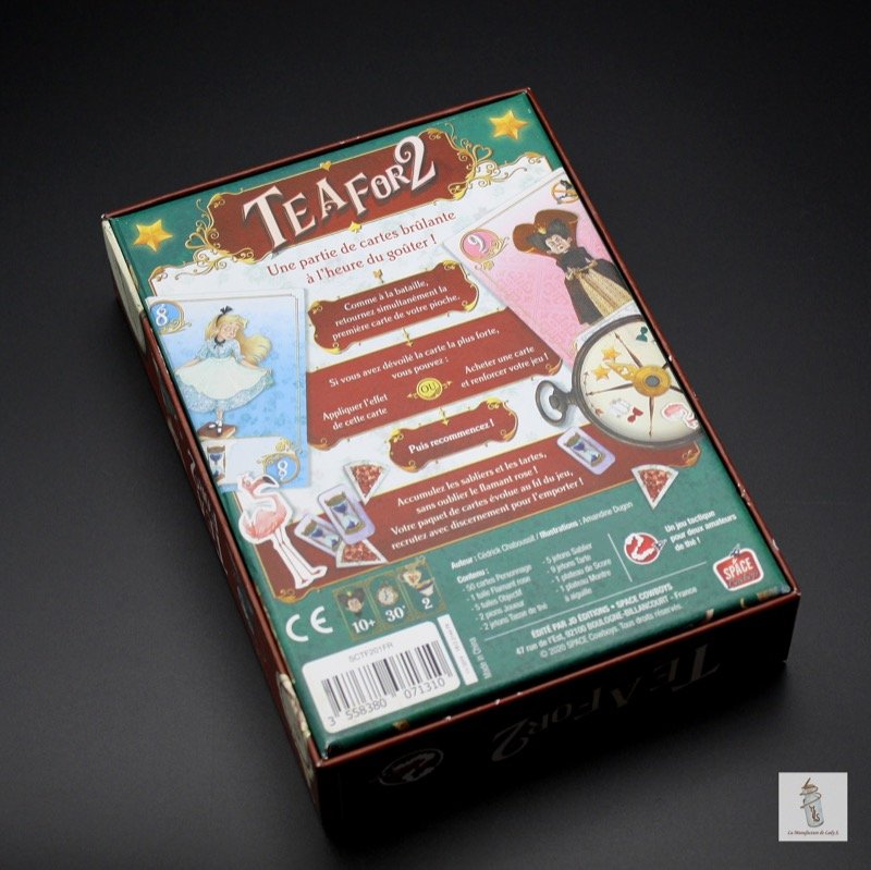 tea for two arrière de la boite