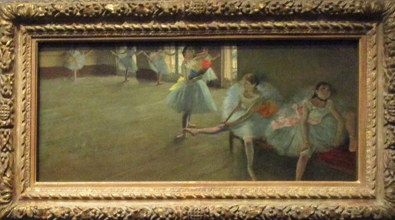 la leçon de danse - Degas à l'Opéra