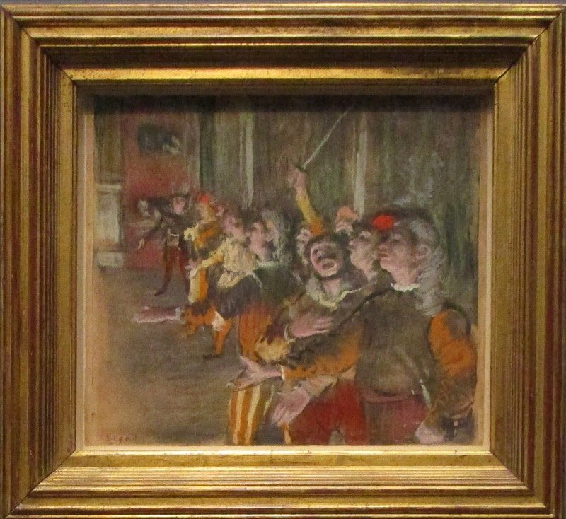 choristes - Degas à l'Opéra
