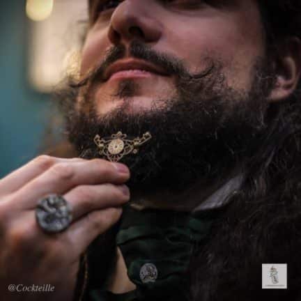 bijou de barbe triangle la manufacture de lady s. bijoux steampunk