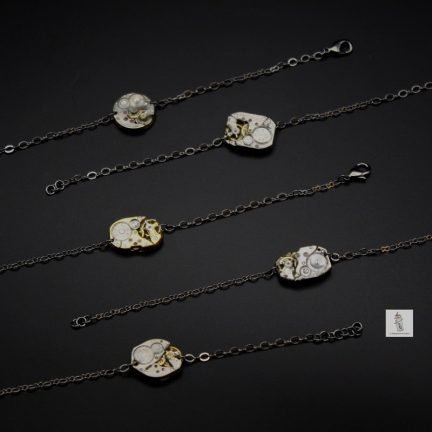 bracelet Steampunk mécanisme de montre la Manufacture de Lady S. bijoux Steampunk