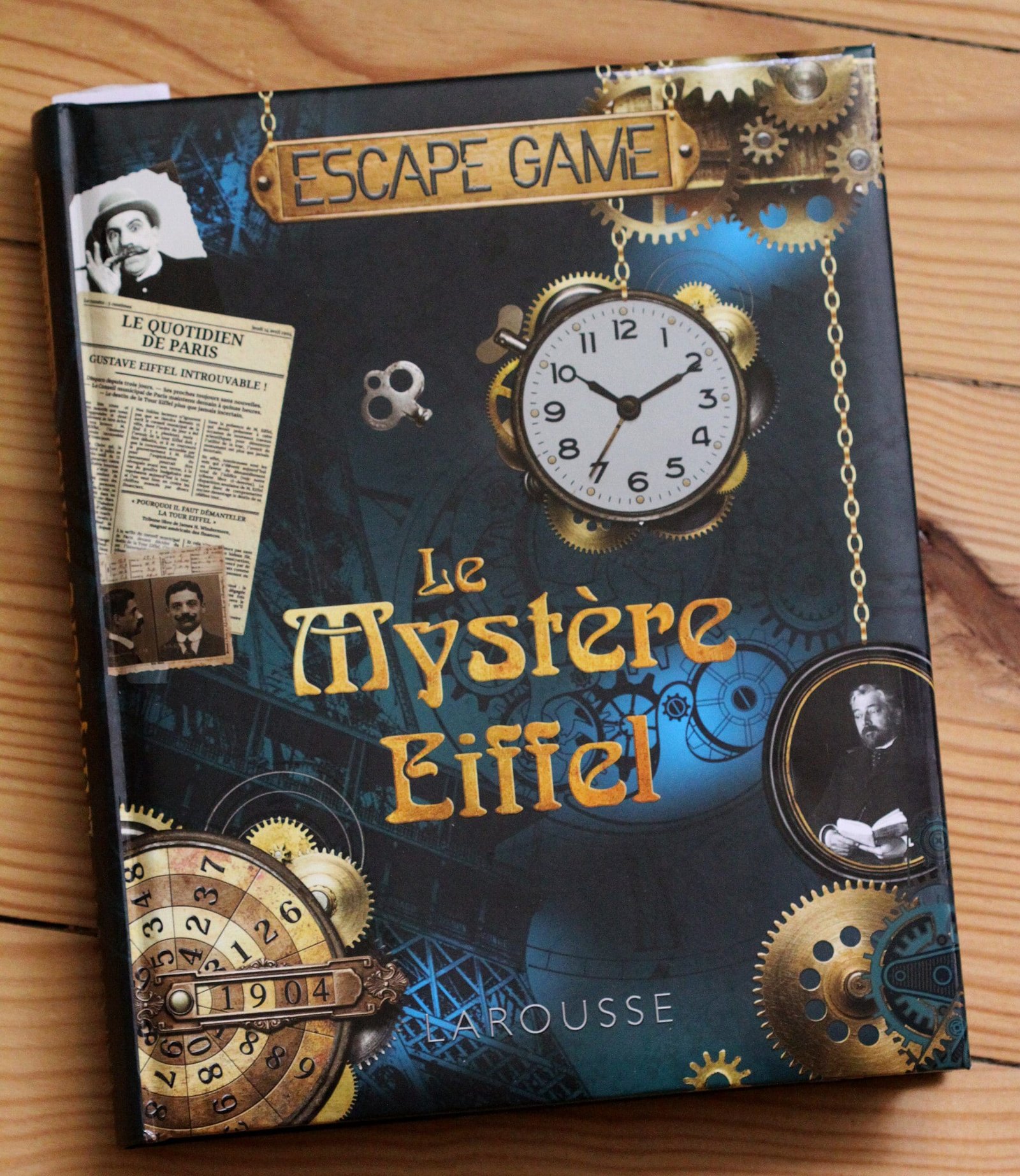 Le Mystère Eiffel : livre Escape Game