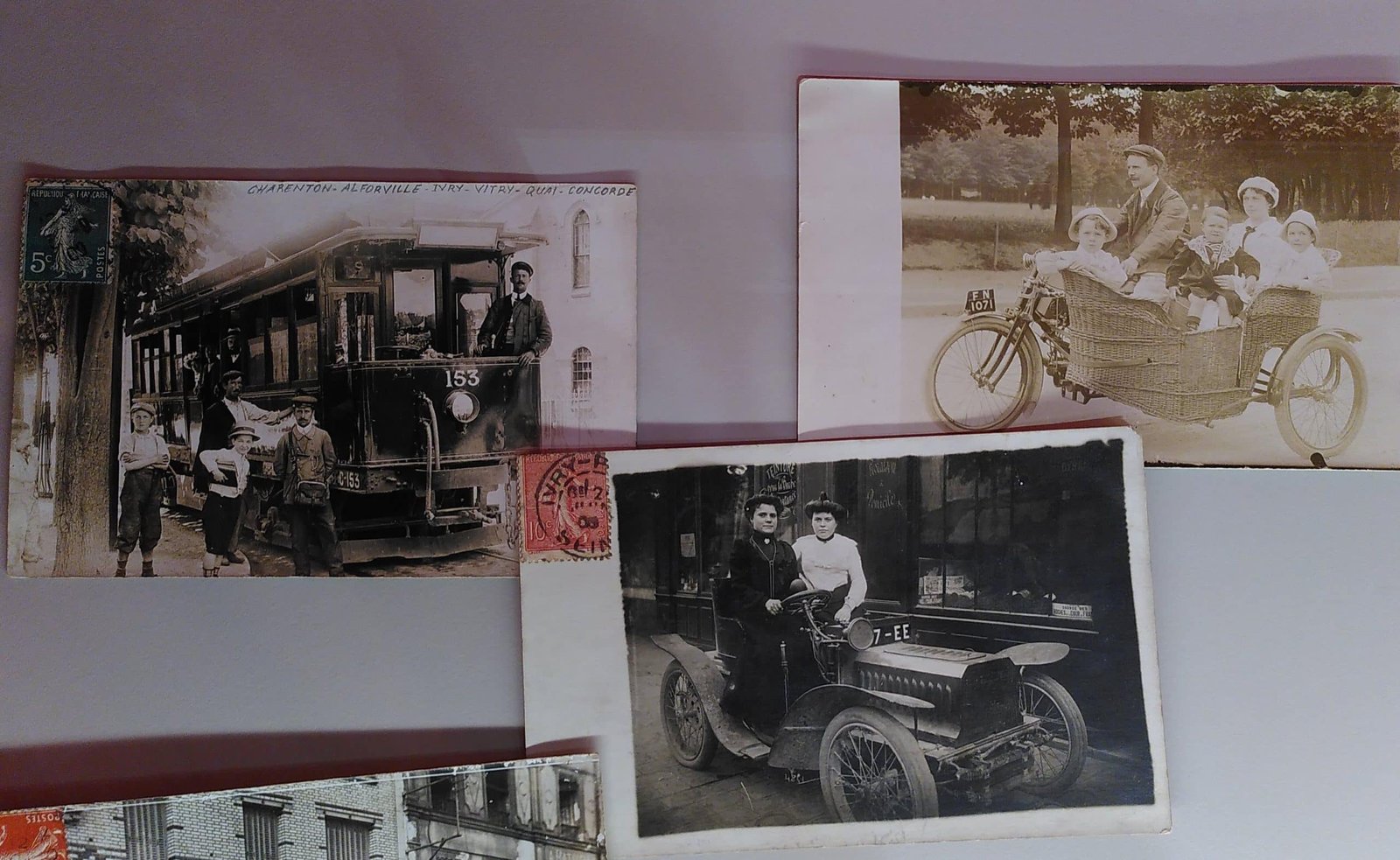 carte postale cabinet de curiosités ivry sur seine