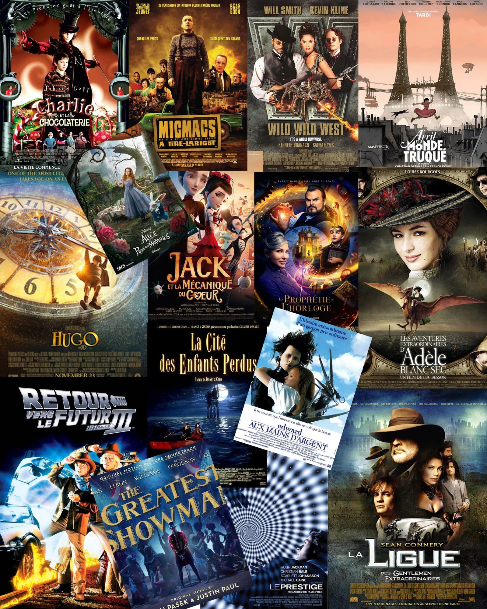 Les films Steampunk