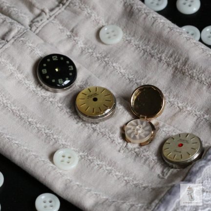 caches boutons montre cadrans de montre la manufacture de lady s