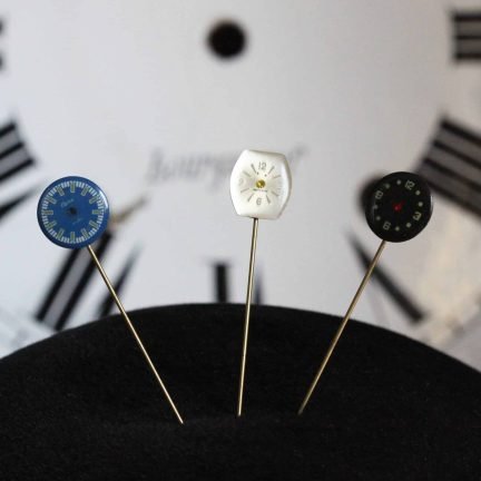 épingle à cravate cadran bijou steampunk la manufacture de lady s