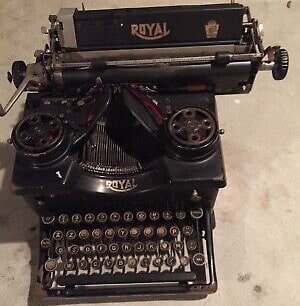 machine à écrire ROYAL la Manufacture de Lady S bijoux Steampunk