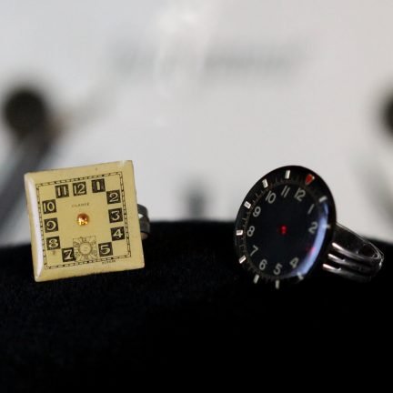 bague steampunk cadran de montre la manufacture de lady s