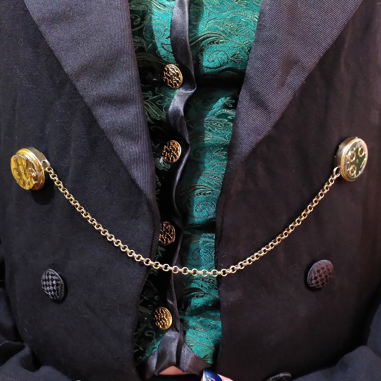 commande personnalisée bijou Steampunk la Manufacture de Lady S