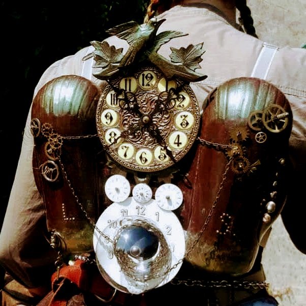 jet pack coucou commande personnalisée bijou Steampunk la Manufacture de Lady S